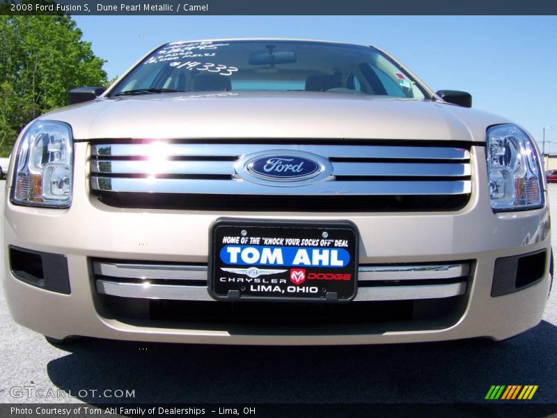 Dune Pearl Metallic / Camel 2008 Ford Fusion S