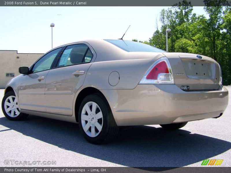 Dune Pearl Metallic / Camel 2008 Ford Fusion S
