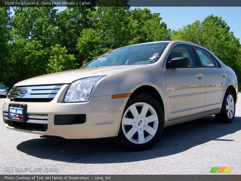 Dune Pearl Metallic / Camel 2008 Ford Fusion S