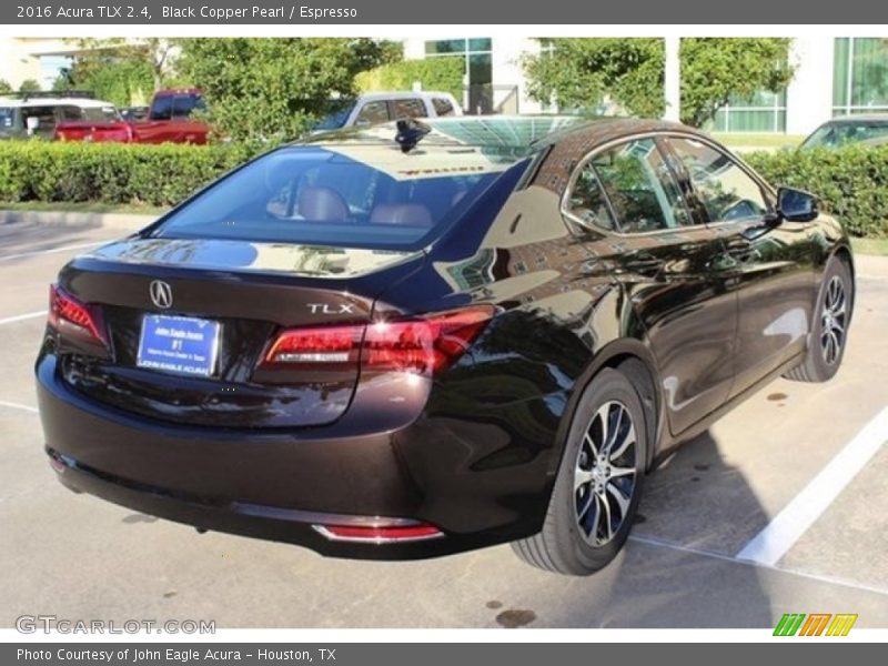 Black Copper Pearl / Espresso 2016 Acura TLX 2.4