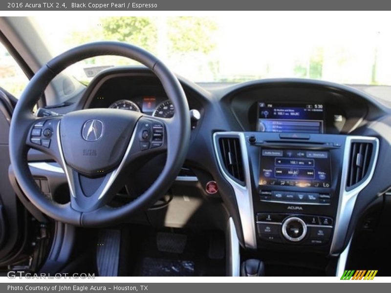 Dashboard of 2016 TLX 2.4
