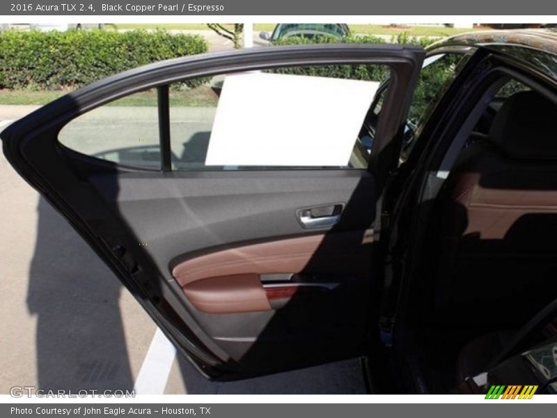 Black Copper Pearl / Espresso 2016 Acura TLX 2.4