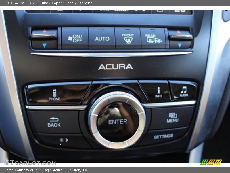 Black Copper Pearl / Espresso 2016 Acura TLX 2.4