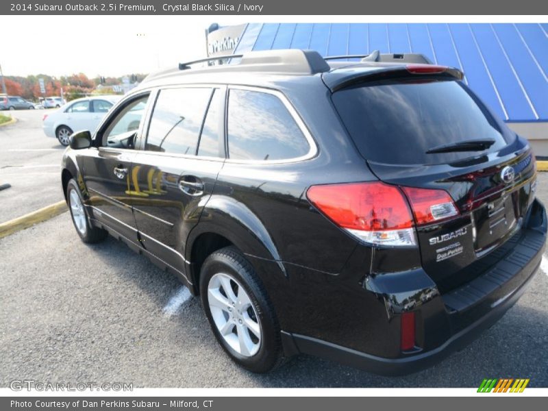 Crystal Black Silica / Ivory 2014 Subaru Outback 2.5i Premium