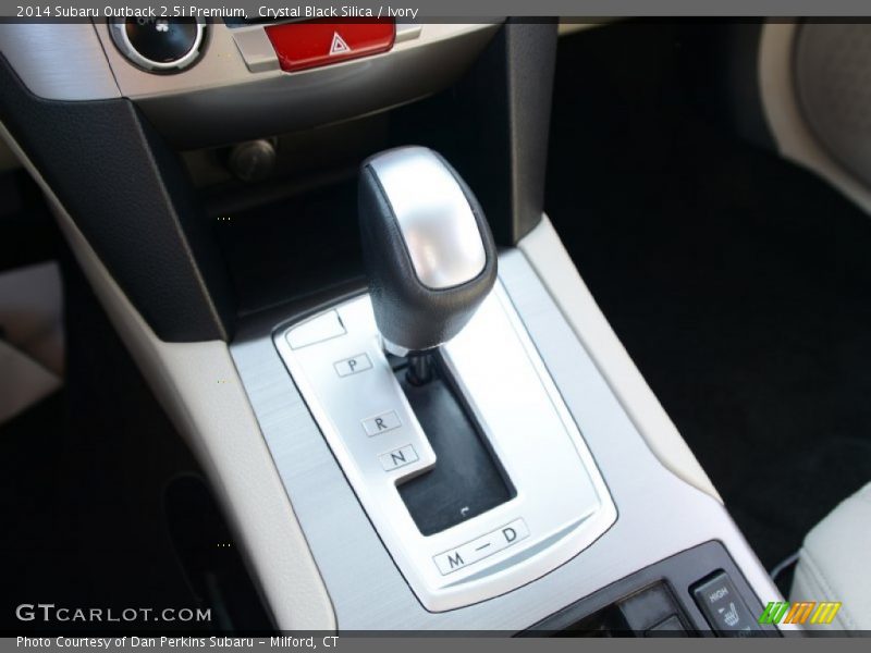 Crystal Black Silica / Ivory 2014 Subaru Outback 2.5i Premium