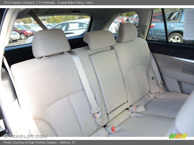 Crystal Black Silica / Ivory 2014 Subaru Outback 2.5i Premium