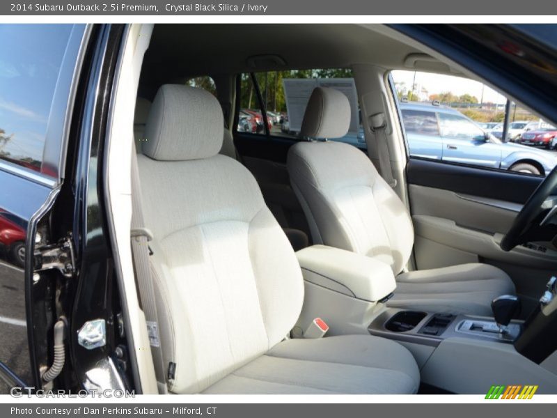 Crystal Black Silica / Ivory 2014 Subaru Outback 2.5i Premium
