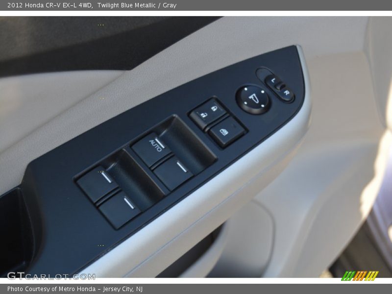 Twilight Blue Metallic / Gray 2012 Honda CR-V EX-L 4WD