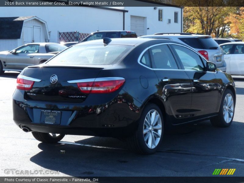 Ebony Twilight Metallic / Ebony 2016 Buick Verano Leather Group