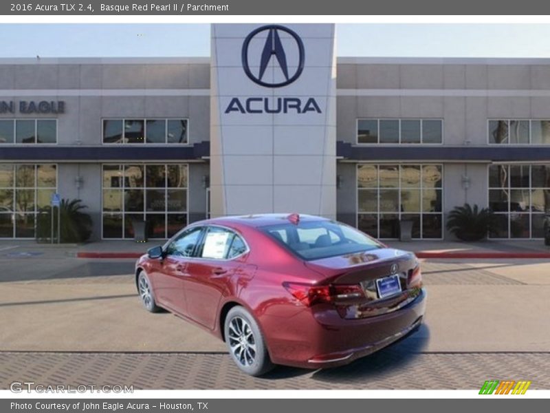 Basque Red Pearl II / Parchment 2016 Acura TLX 2.4