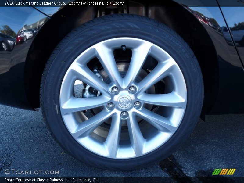 Ebony Twilight Metallic / Ebony 2016 Buick Verano Leather Group