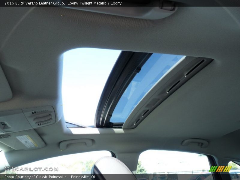 Ebony Twilight Metallic / Ebony 2016 Buick Verano Leather Group
