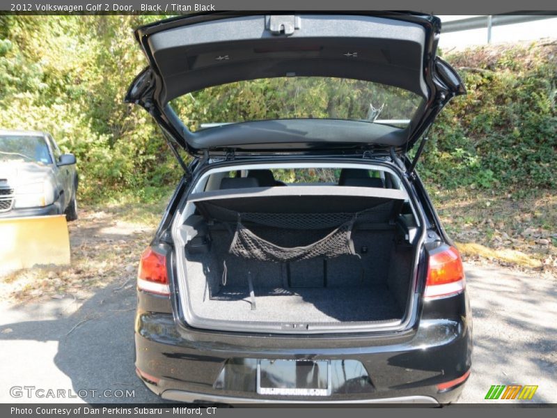 Black / Titan Black 2012 Volkswagen Golf 2 Door