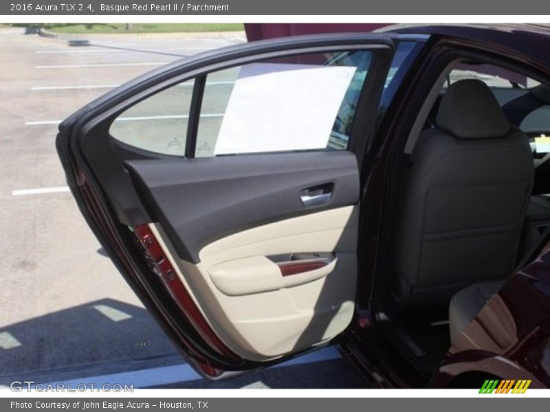 Basque Red Pearl II / Parchment 2016 Acura TLX 2.4