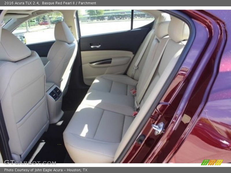 Basque Red Pearl II / Parchment 2016 Acura TLX 2.4