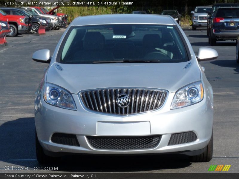 Quicksilver Metallic / Medium Titanium 2016 Buick Verano Verano Group