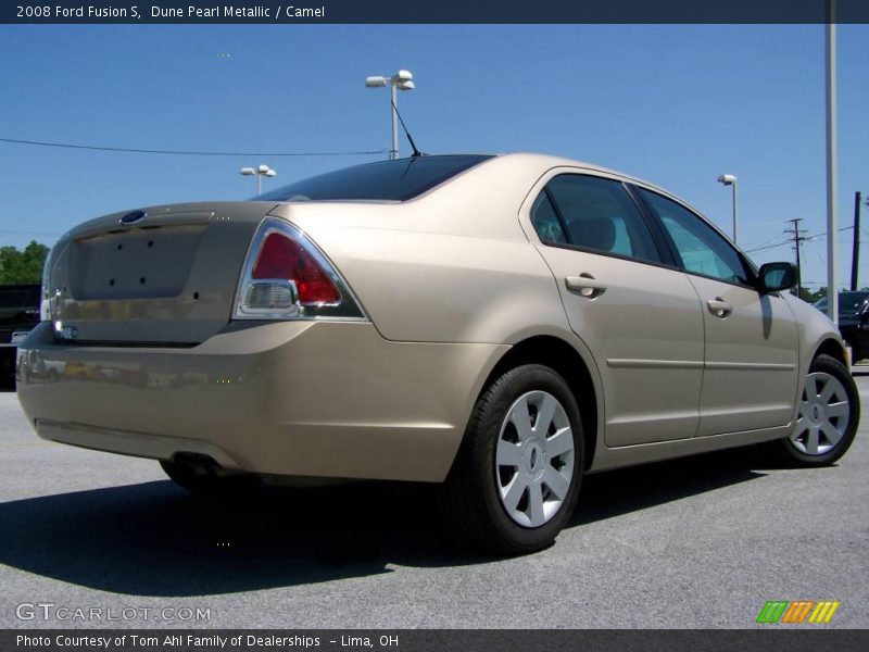 Dune Pearl Metallic / Camel 2008 Ford Fusion S