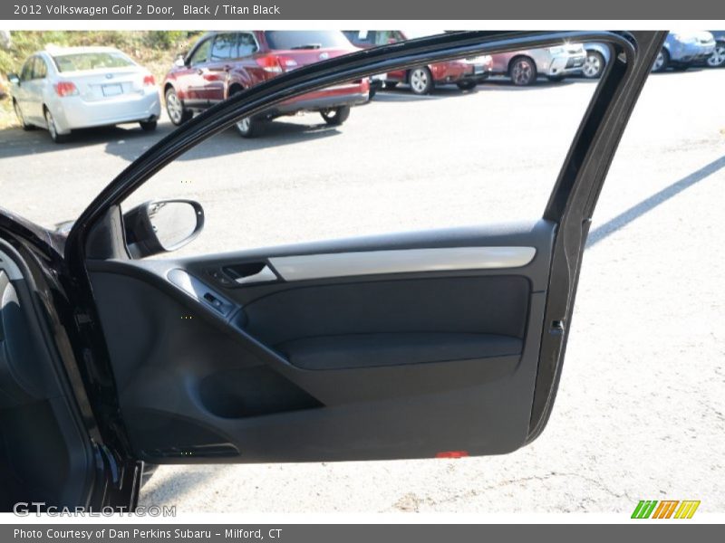 Black / Titan Black 2012 Volkswagen Golf 2 Door