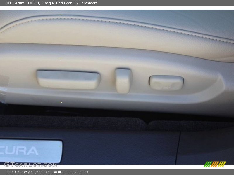 Basque Red Pearl II / Parchment 2016 Acura TLX 2.4