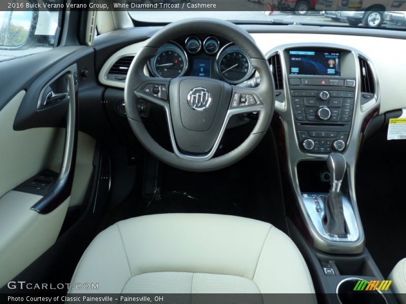 White Diamond Tricoat / Cashmere 2016 Buick Verano Verano Group