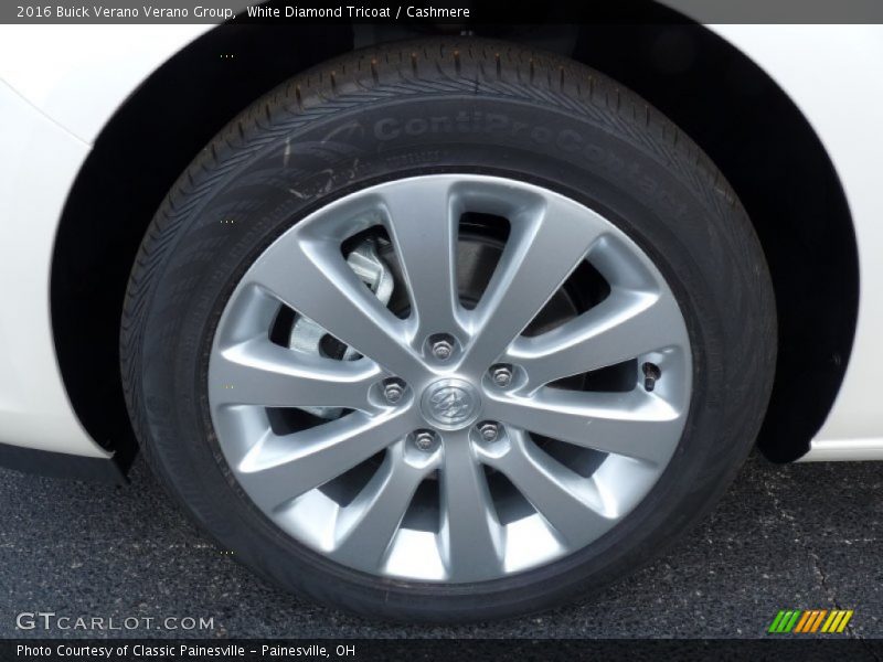White Diamond Tricoat / Cashmere 2016 Buick Verano Verano Group