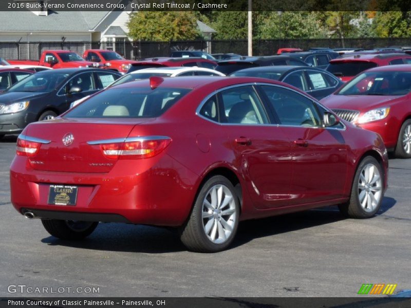 Crystal Red Tintcoat / Cashmere 2016 Buick Verano Convenience Group