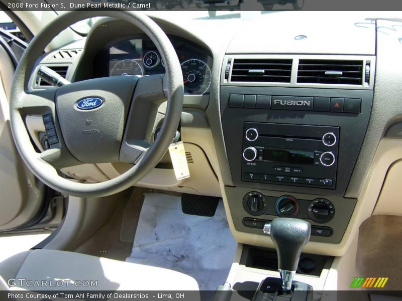 Dune Pearl Metallic / Camel 2008 Ford Fusion S