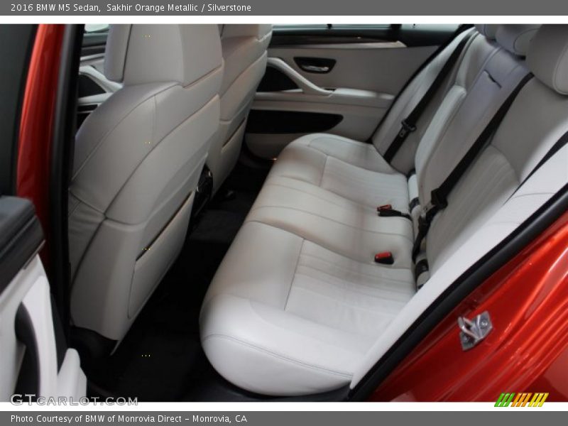 Rear Seat of 2016 M5 Sedan