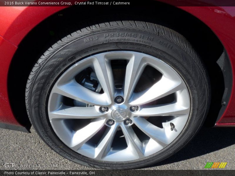 Crystal Red Tintcoat / Cashmere 2016 Buick Verano Convenience Group