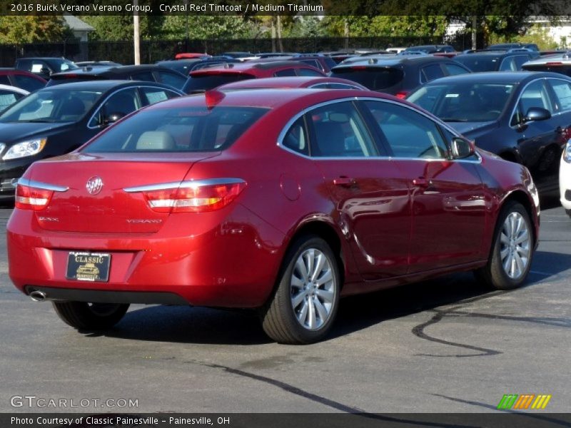 Crystal Red Tintcoat / Medium Titanium 2016 Buick Verano Verano Group