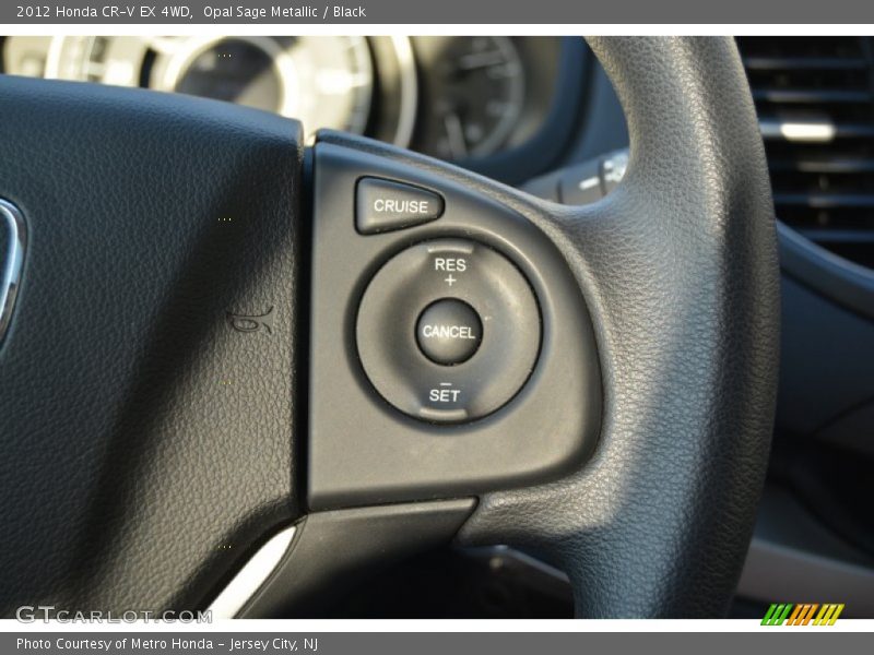 Opal Sage Metallic / Black 2012 Honda CR-V EX 4WD