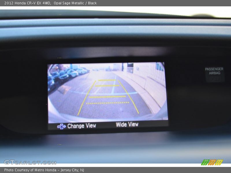 Opal Sage Metallic / Black 2012 Honda CR-V EX 4WD