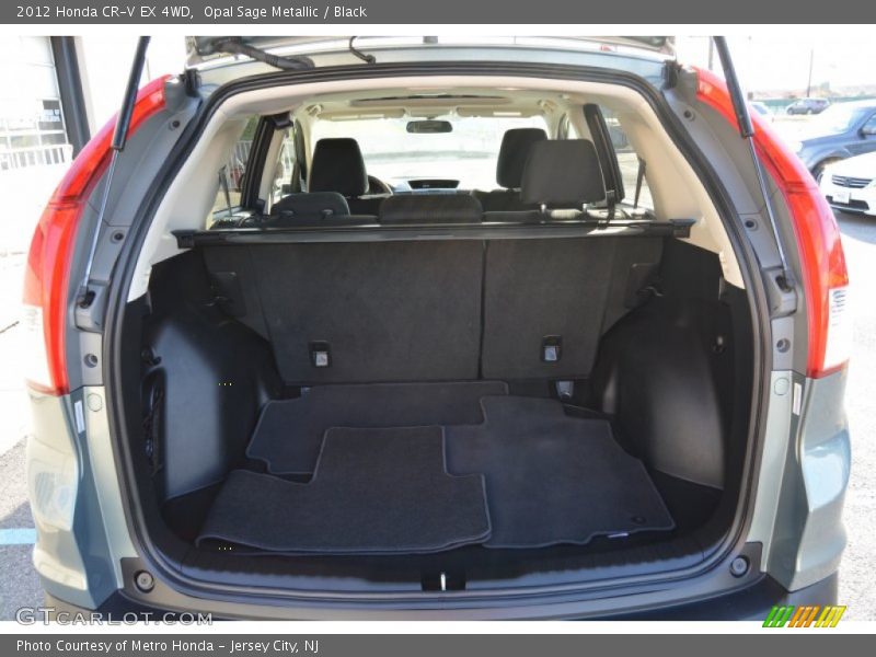 Opal Sage Metallic / Black 2012 Honda CR-V EX 4WD