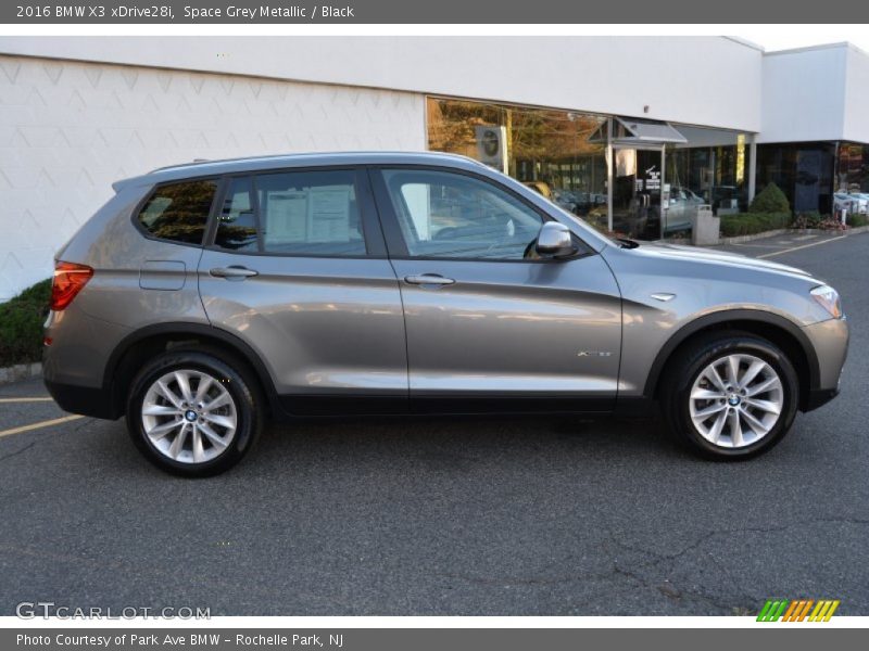 Space Grey Metallic / Black 2016 BMW X3 xDrive28i