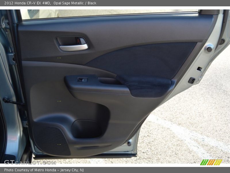Opal Sage Metallic / Black 2012 Honda CR-V EX 4WD