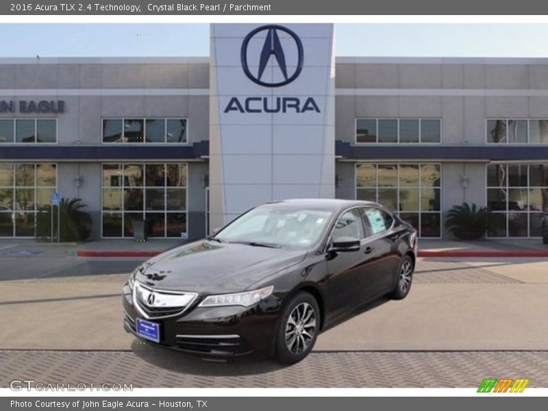 Crystal Black Pearl / Parchment 2016 Acura TLX 2.4 Technology