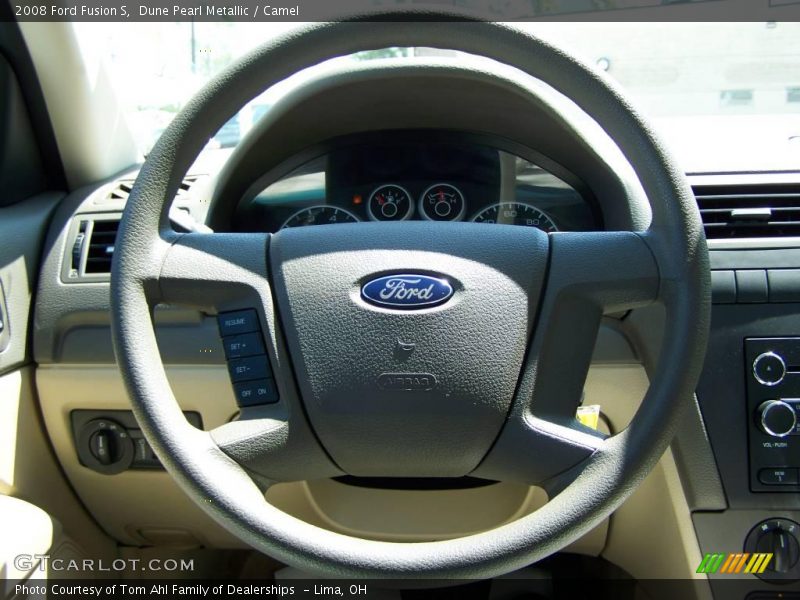 Dune Pearl Metallic / Camel 2008 Ford Fusion S
