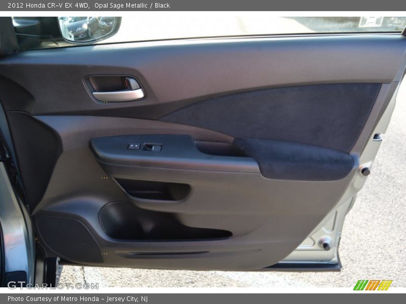 Opal Sage Metallic / Black 2012 Honda CR-V EX 4WD
