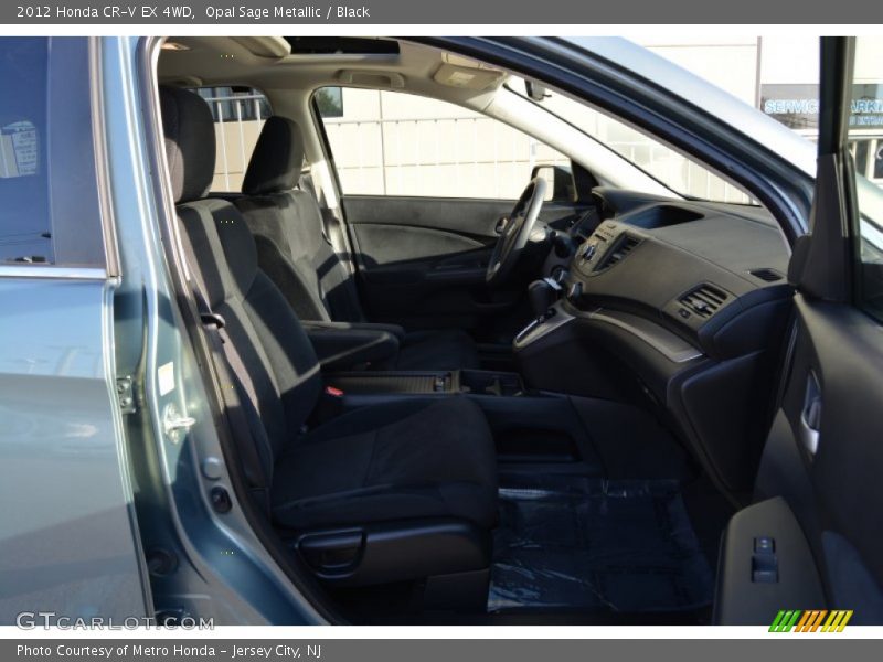 Opal Sage Metallic / Black 2012 Honda CR-V EX 4WD