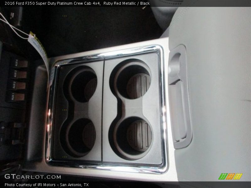 Ruby Red Metallic / Black 2016 Ford F350 Super Duty Platinum Crew Cab 4x4