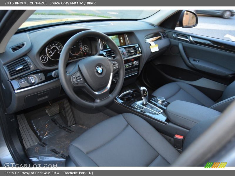 Space Grey Metallic / Black 2016 BMW X3 xDrive28i