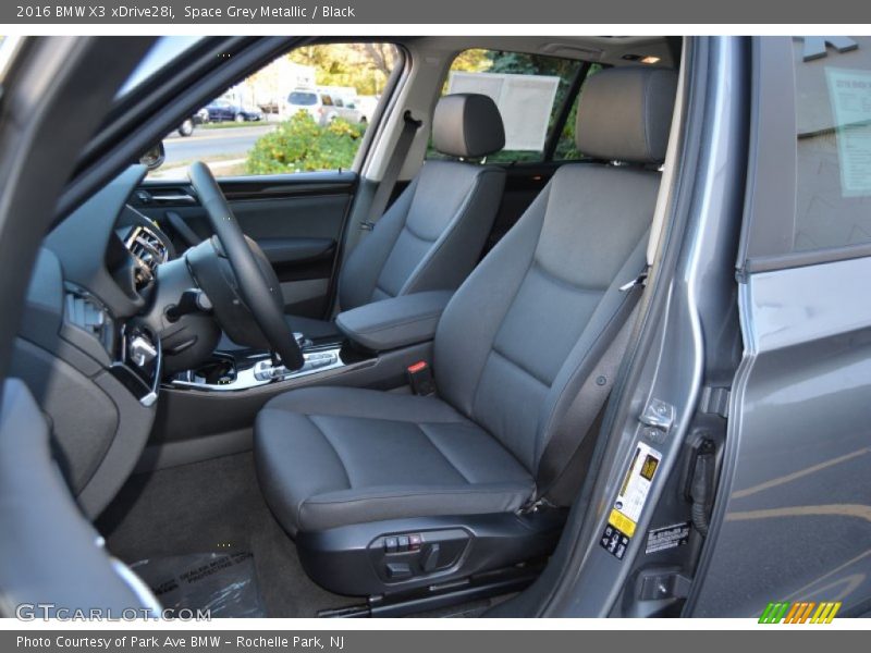 Space Grey Metallic / Black 2016 BMW X3 xDrive28i