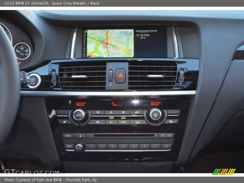 Space Grey Metallic / Black 2016 BMW X3 xDrive28i