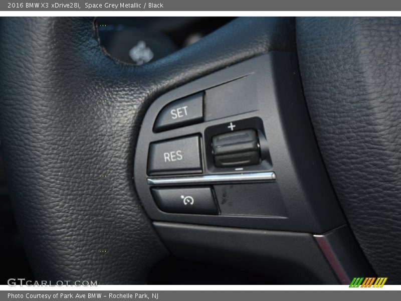Space Grey Metallic / Black 2016 BMW X3 xDrive28i