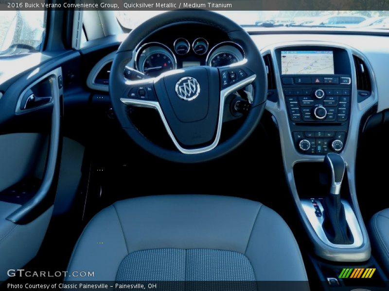 Quicksilver Metallic / Medium Titanium 2016 Buick Verano Convenience Group