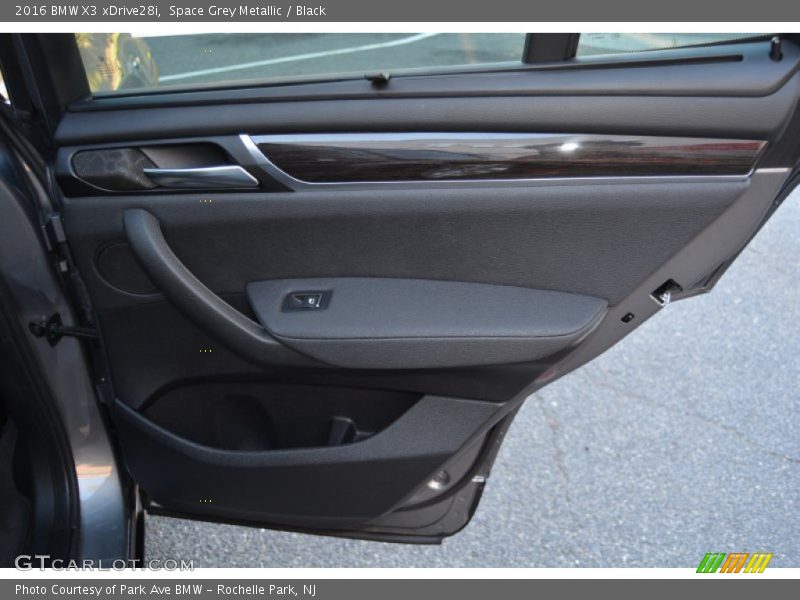 Space Grey Metallic / Black 2016 BMW X3 xDrive28i
