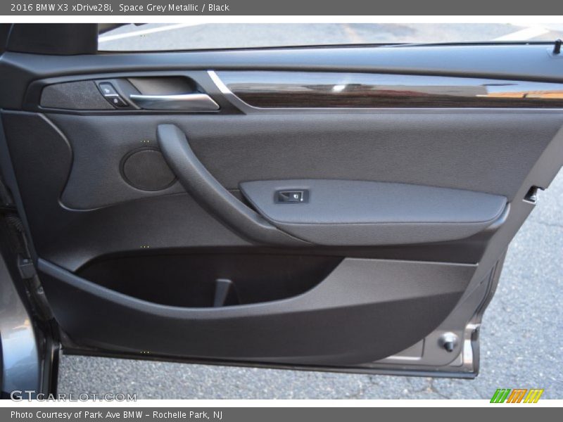 Space Grey Metallic / Black 2016 BMW X3 xDrive28i