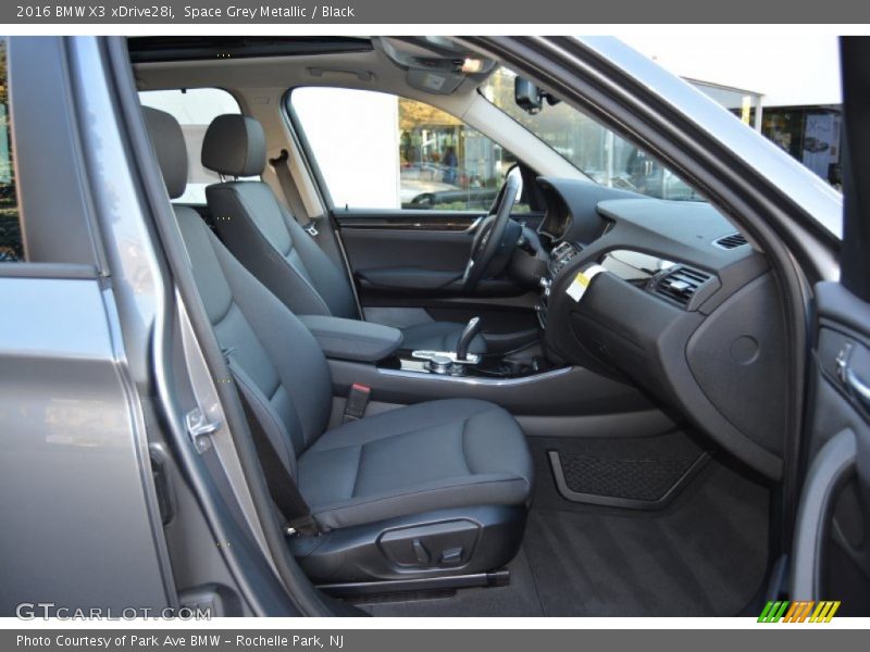 Space Grey Metallic / Black 2016 BMW X3 xDrive28i