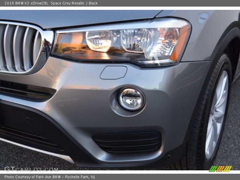 Space Grey Metallic / Black 2016 BMW X3 xDrive28i