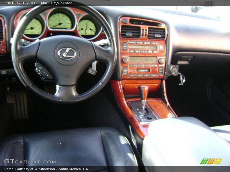 Black Onyx / Black 2001 Lexus GS 430